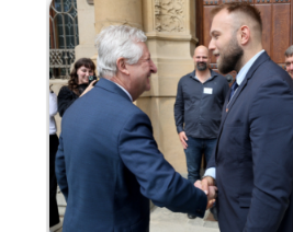 Ministr obrany v Plzni